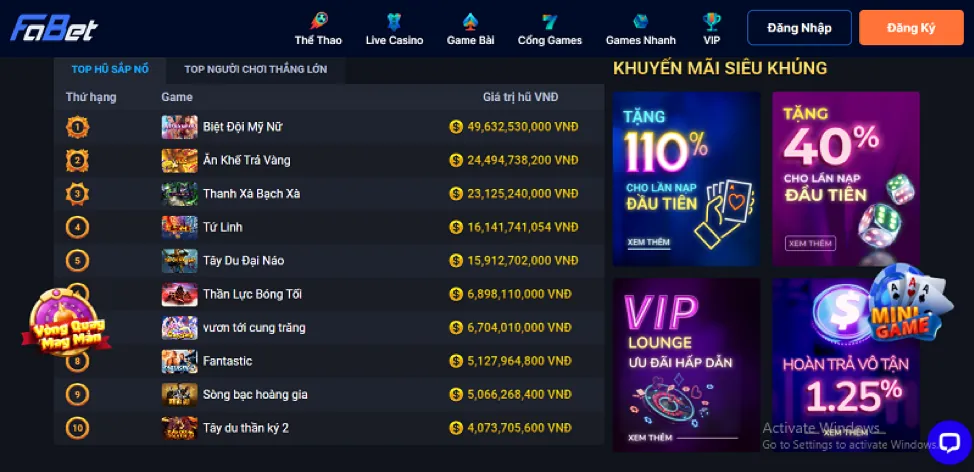 Các tính năng nổi bật game bắn cá f8bet80 code